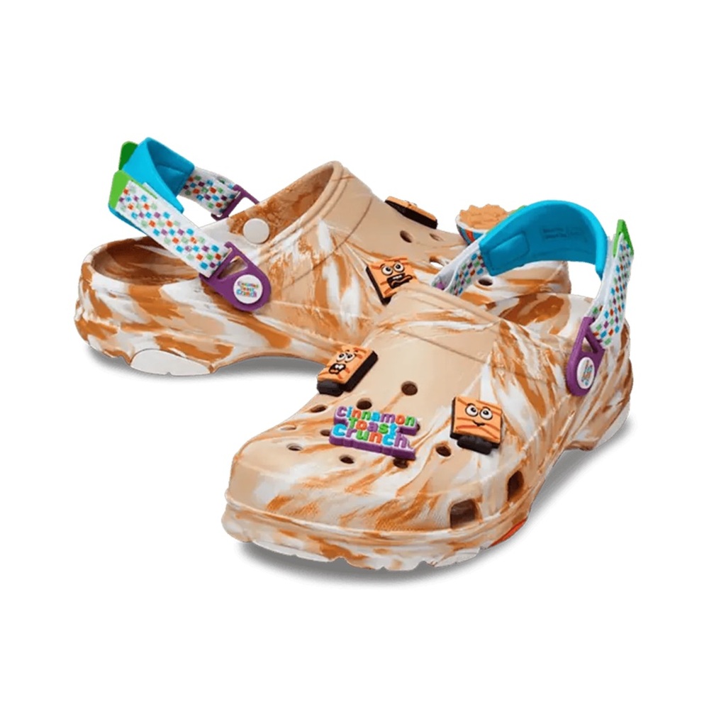 Kids Cinnamon Toast Crunch Crocs (Size 1)